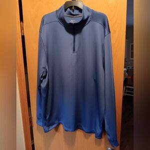 Men's Size 3XL, Members Mark Classic Blue Quarter-Zip Pullover